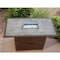 Hiland Rectangluar Bar Height Tile Top Fire Pit with Wind Screen AFP-BAR-SLT - alternate 5